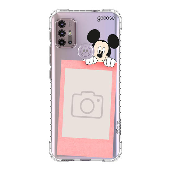 Capinha para celular  Mickey e Minnie - Polaroid