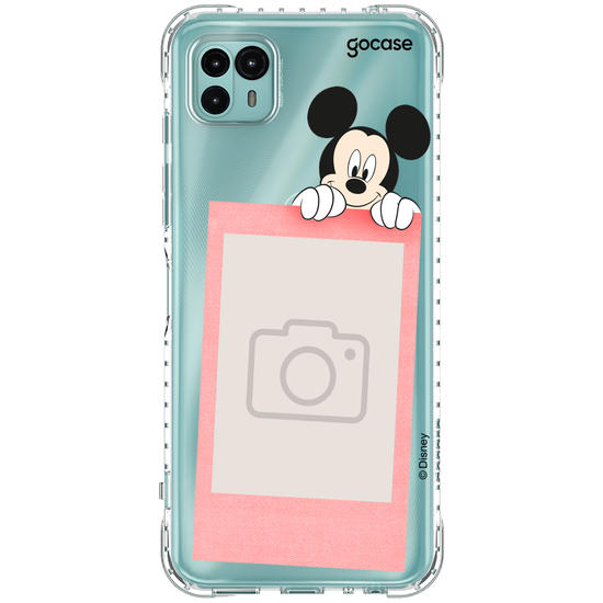 Capinha para celular  Mickey e Minnie - Polaroid