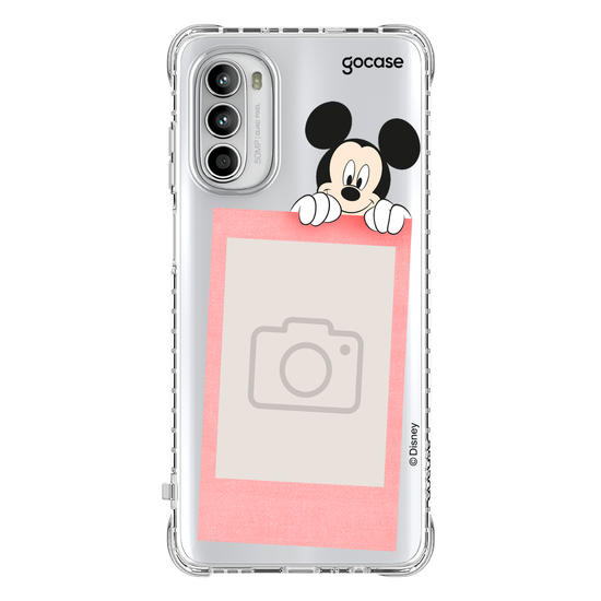 Capinha para celular  Mickey e Minnie - Polaroid