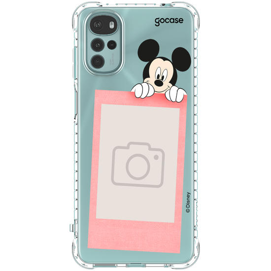 Capinha para celular  Mickey e Minnie - Polaroid