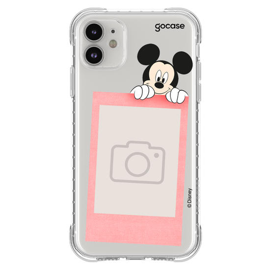 Capinha para celular  Mickey e Minnie - Polaroid