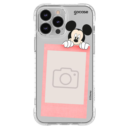 Capinha para celular  Mickey e Minnie - Polaroid