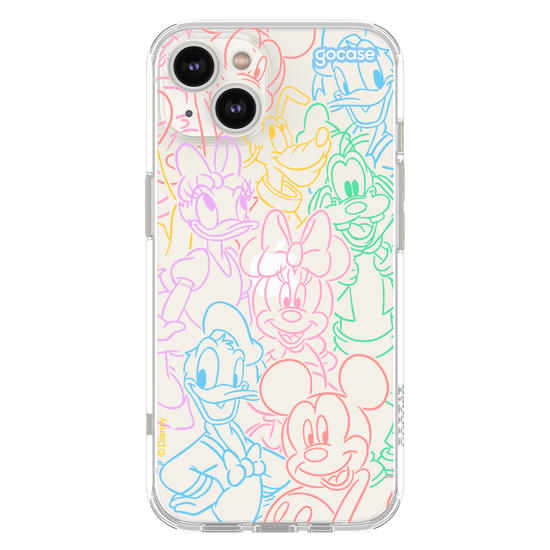  Turma do Mickey - Rostinhos Rainbow