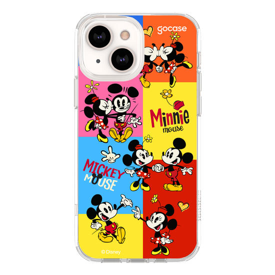 Capinha para celular  Mickey e Minnie - Smash Kiss