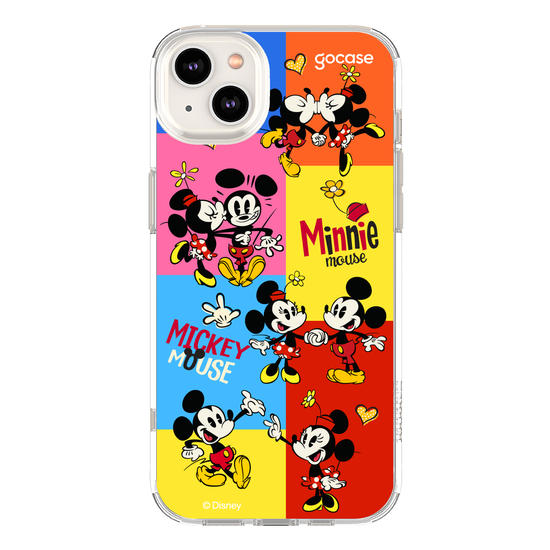 Capinha para celular  Mickey e Minnie - Smash Kiss