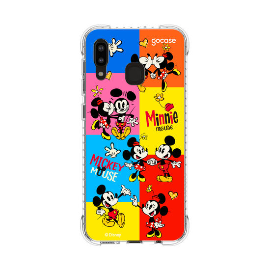 Capinha para celular  Mickey e Minnie - Smash Kiss