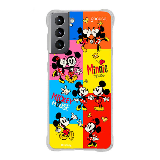 Capinha para celular  Mickey e Minnie - Smash Kiss