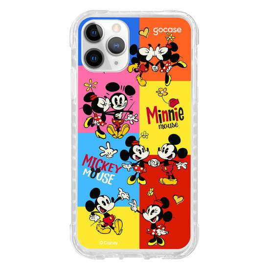 Capinha para celular  Mickey e Minnie - Smash Kiss