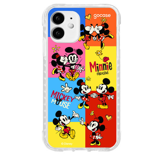 Capinha para celular  Mickey e Minnie - Smash Kiss