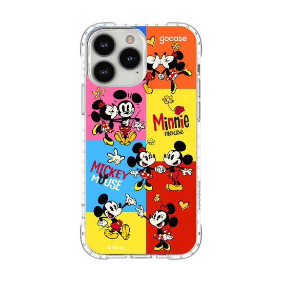 Capinha para celular  Mickey e Minnie - Smash Kiss