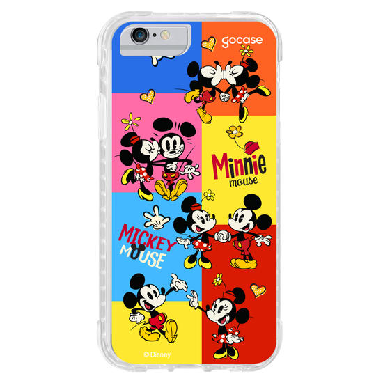 Capinha para celular  Mickey e Minnie - Smash Kiss