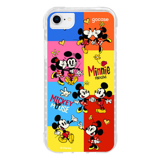 Capinha para celular  Mickey e Minnie - Smash Kiss