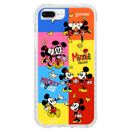 Capinha para celular  Mickey e Minnie - Smash Kiss