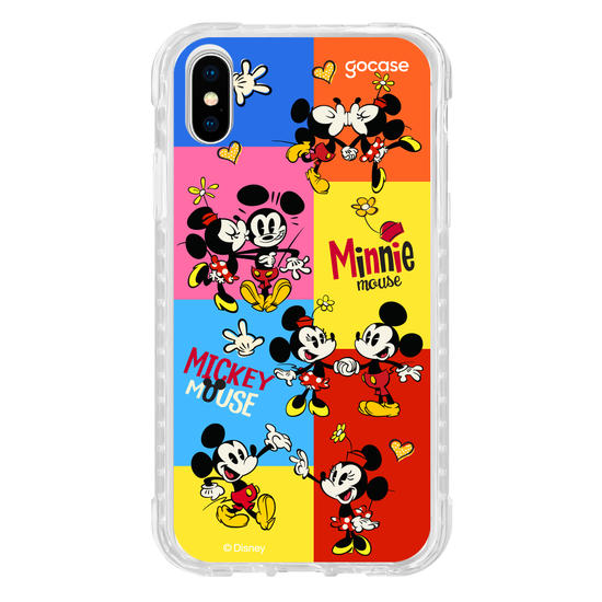 Capinha para celular  Mickey e Minnie - Smash Kiss