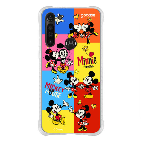 Capinha para celular  Mickey e Minnie - Smash Kiss
