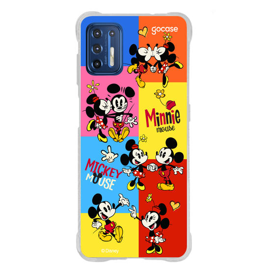 Capinha para celular  Mickey e Minnie - Smash Kiss
