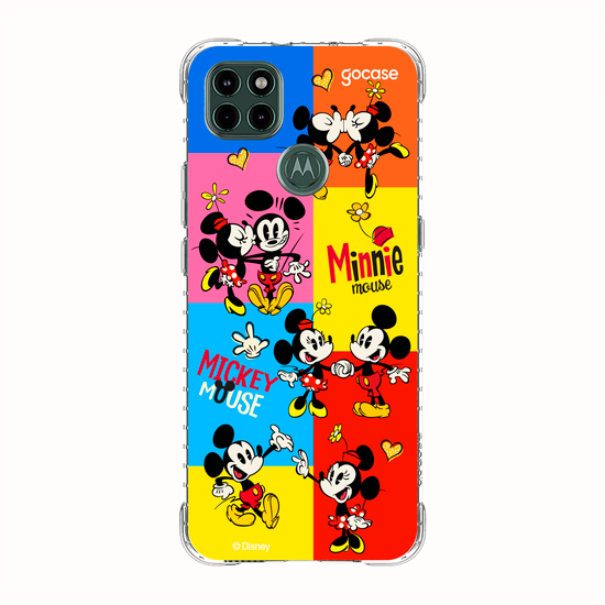 Capinha para celular  Mickey e Minnie - Smash Kiss