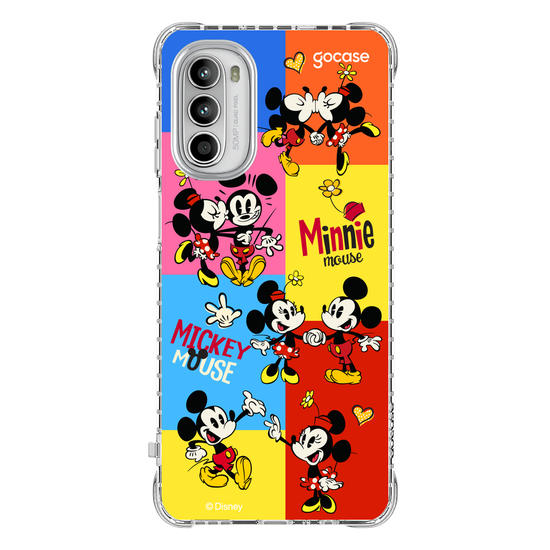 Capinha para celular  Mickey e Minnie - Smash Kiss
