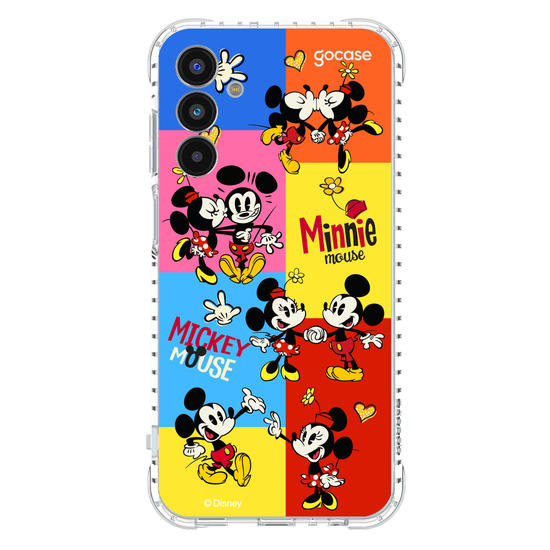 Capinha para celular  Mickey e Minnie - Smash Kiss