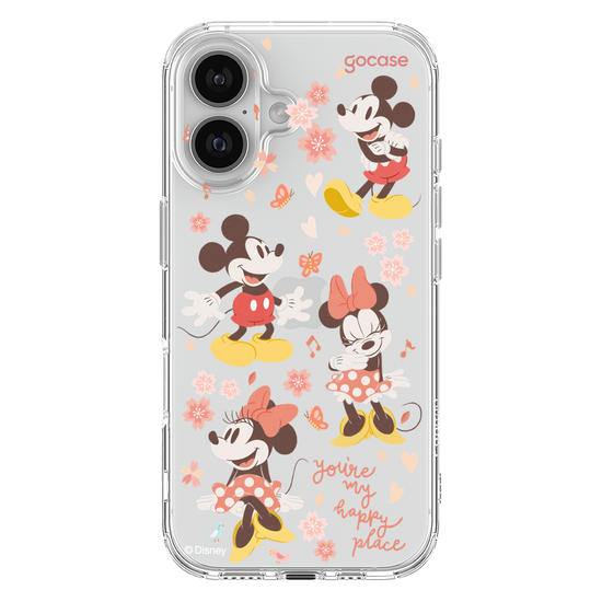 Capinha para celular  Mickey e Minnie - Delicate