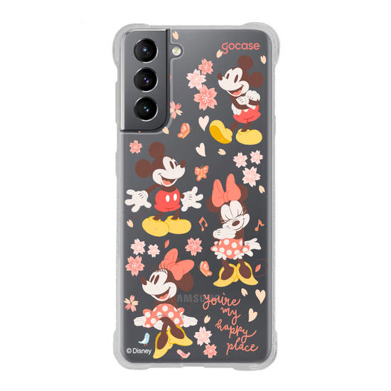 Capinha para celular  Mickey e Minnie - Delicate
