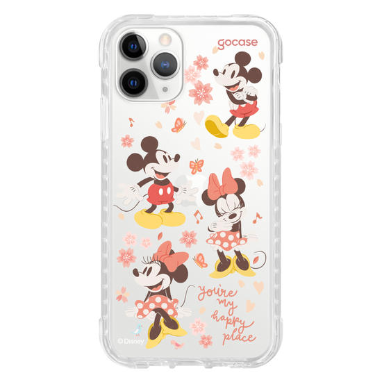 Capinha para celular  Mickey e Minnie - Delicate