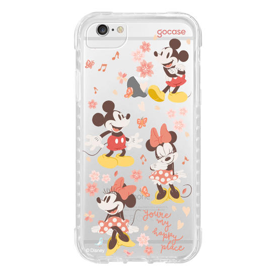 Capinha para celular  Mickey e Minnie - Delicate