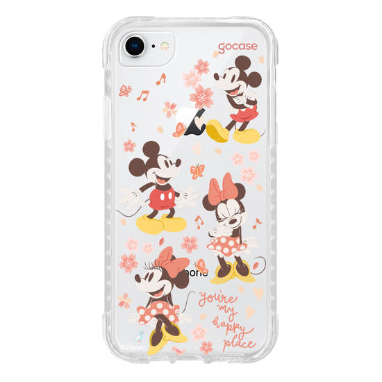 Capinha para celular  Mickey e Minnie - Delicate