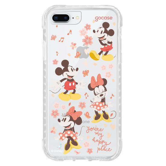 Capinha para celular  Mickey e Minnie - Delicate