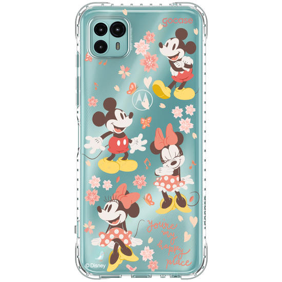 Capinha para celular  Mickey e Minnie - Delicate