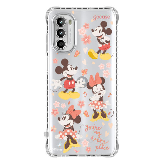 Capinha para celular  Mickey e Minnie - Delicate