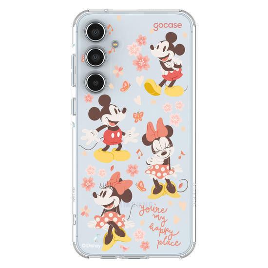 Capinha para celular  Mickey e Minnie - Delicate