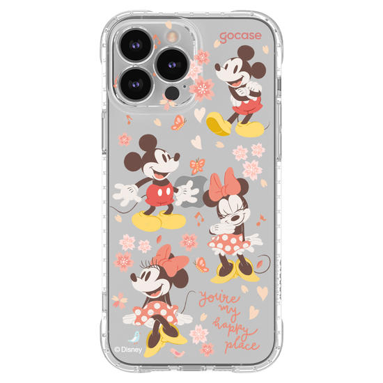 Capinha para celular  Mickey e Minnie - Delicate