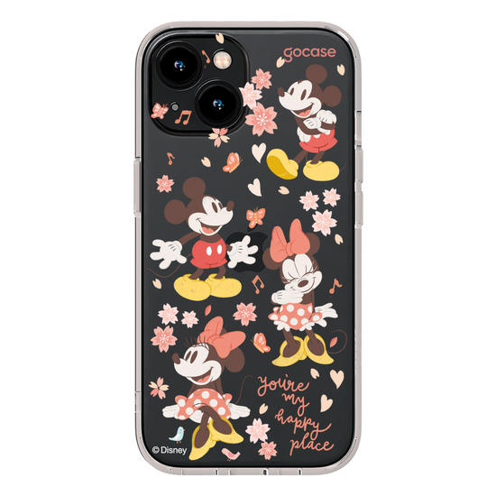Capinha para celular  Mickey e Minnie - Delicate