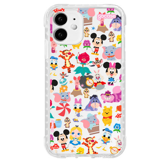 Capinha para celular Mickey & Amigos - Funny Little Pattern