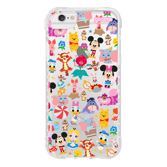 Capinha para celular Mickey & Amigos - Funny Little Pattern