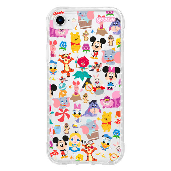 Capinha para celular Mickey & Amigos - Funny Little Pattern