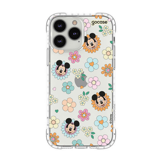 Capinha para celular  Mickey Floral 70s