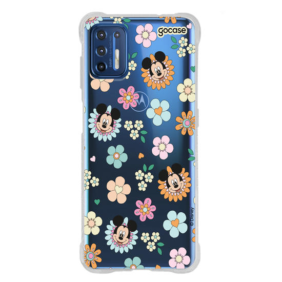 Capinha para celular  Mickey Floral 70s