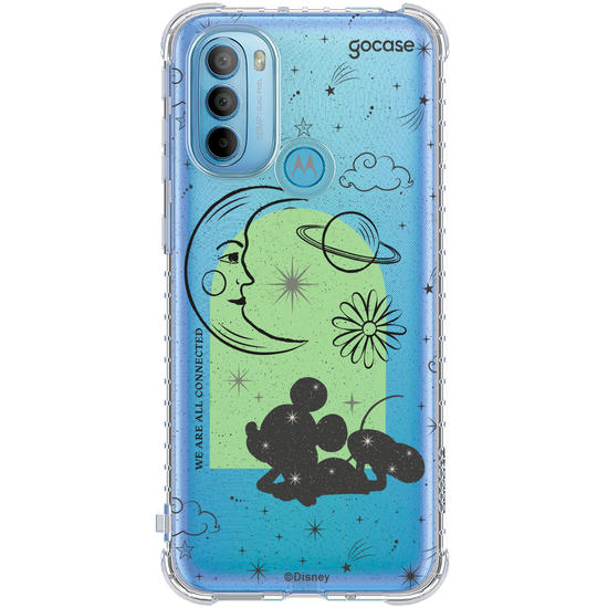 Capinha para celular Mickey & Amigos - We Are All Connected
