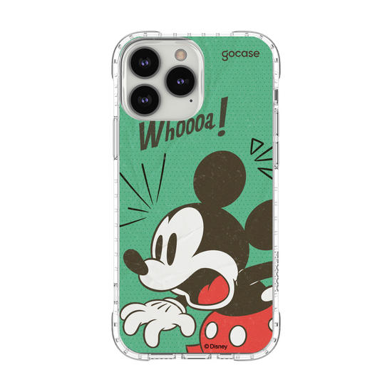 Capinha para celular Mickey & Amigos - Quadrinho Vintage Mickey Assustado