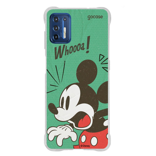 Capinha para celular Mickey & Amigos - Quadrinho Vintage Mickey Assustado