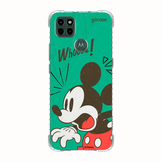 Capinha para celular Mickey & Amigos - Quadrinho Vintage Mickey Assustado