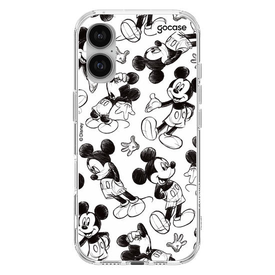 Capinha para celular  Mickey & Amigos - Mickey Rabisco Pattern