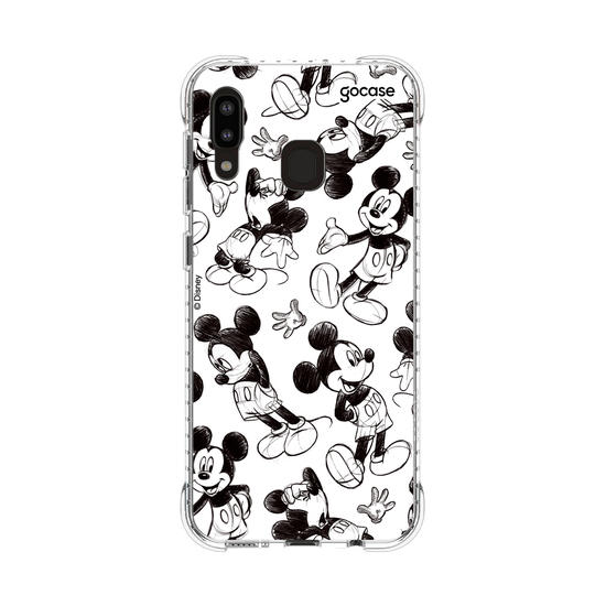 Capinha para celular  Mickey & Amigos - Mickey Rabisco Pattern
