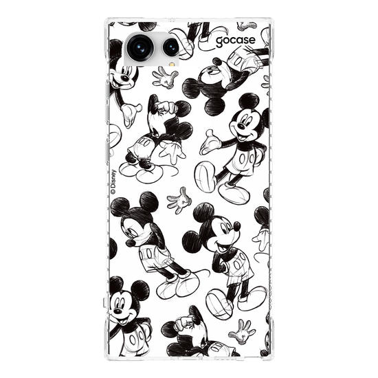 Capinha para celular  Mickey & Amigos - Mickey Rabisco Pattern