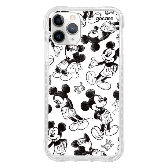Capinha para celular  Mickey & Amigos - Mickey Rabisco Pattern