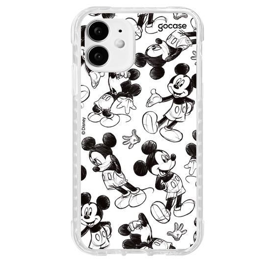 Capinha para celular  Mickey & Amigos - Mickey Rabisco Pattern