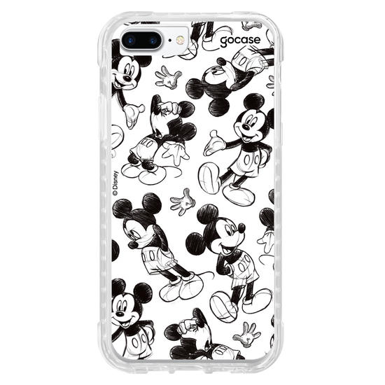 Capinha para celular  Mickey & Amigos - Mickey Rabisco Pattern