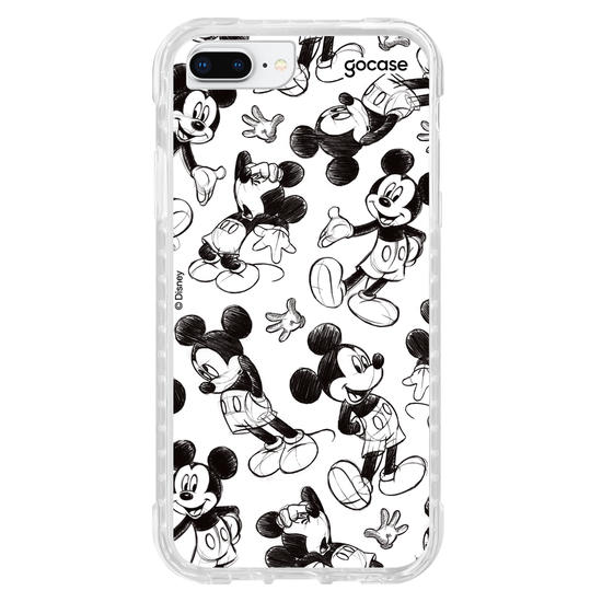 Capinha para celular  Mickey & Amigos - Mickey Rabisco Pattern